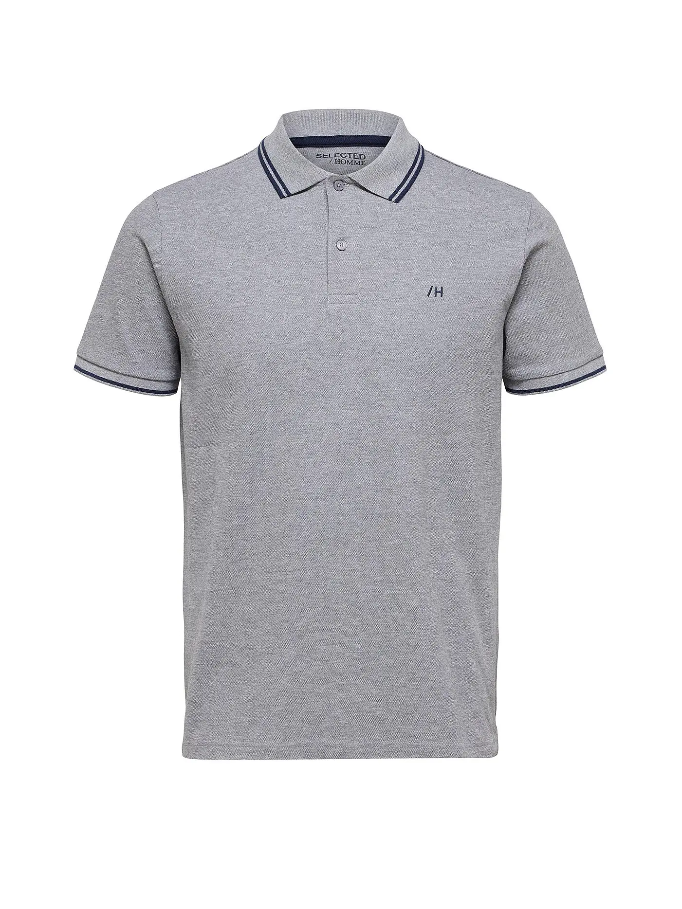 SELECTED | Poloshirt SLHDANTE | grau